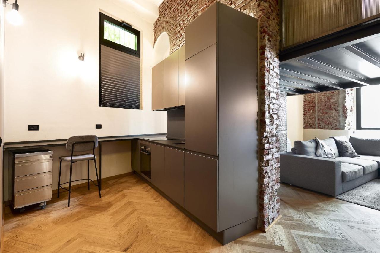 Lancetti Stylish Loft Lägenhet Milano Exteriör bild
